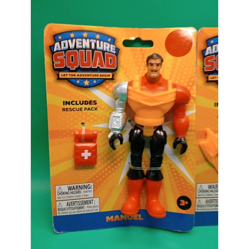 Adventure Squad Let Your Adventure Begin Action Figure Manuel And Marina 2 Pack